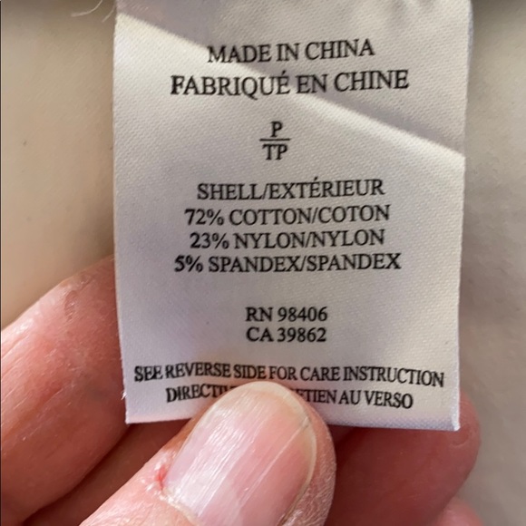 Theory light blue blouse for the office Sz P/TP - Picture 4 of 4